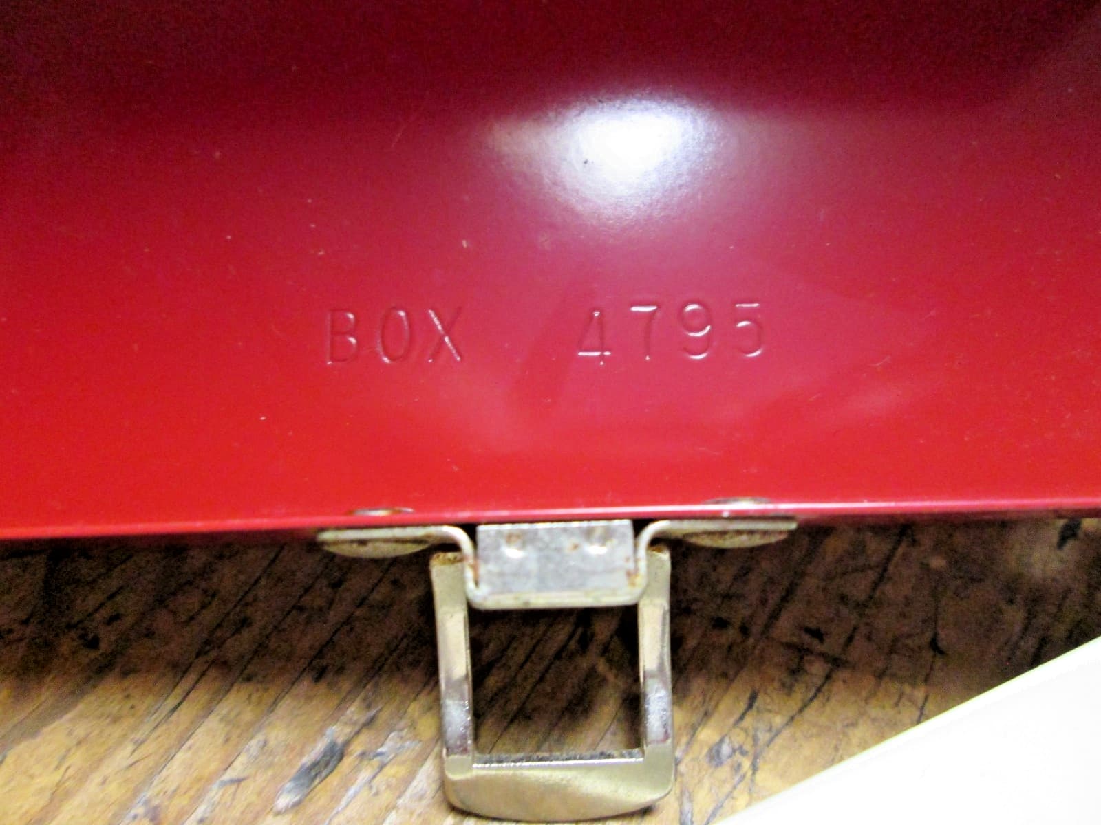 vintage proto deep socket metal storage box case 4795 3/8" drive 5