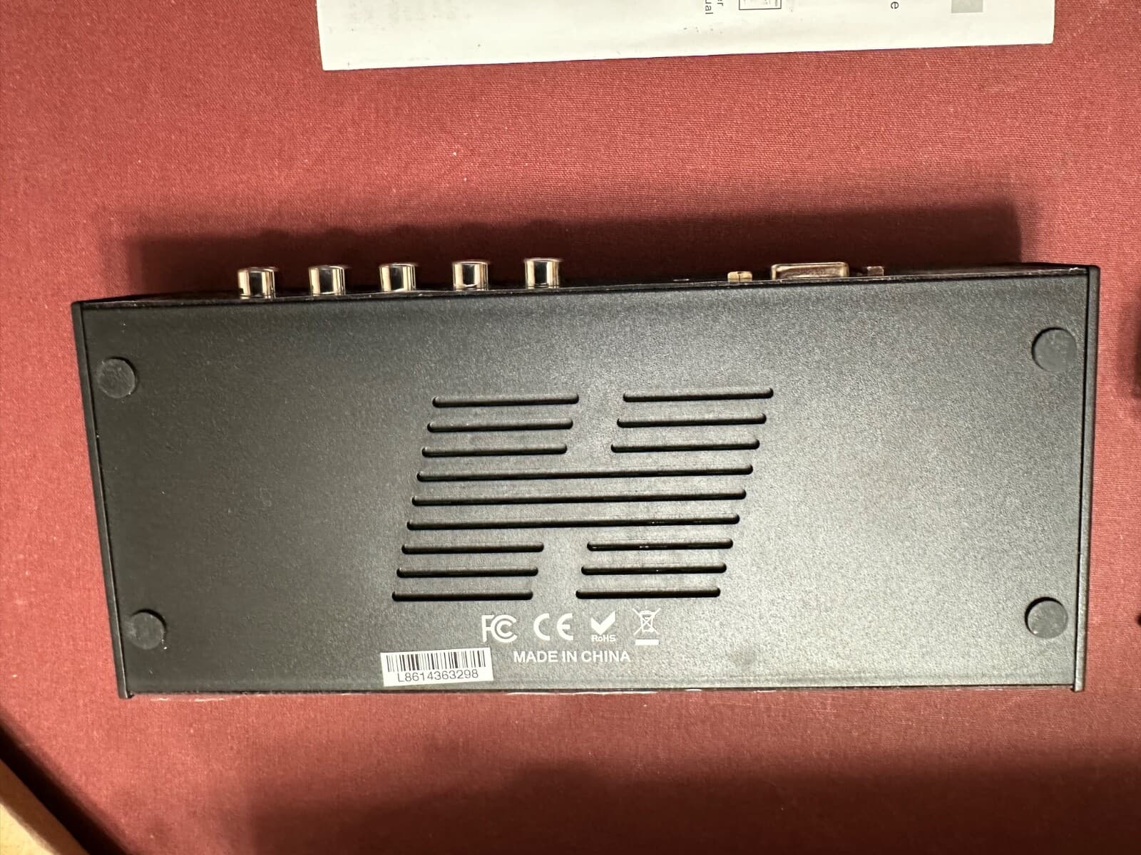 OCEAN MATRIX OMX-COMPVGA-HDMI COMPONENT & VGA TO HDMI CONVERTER 4