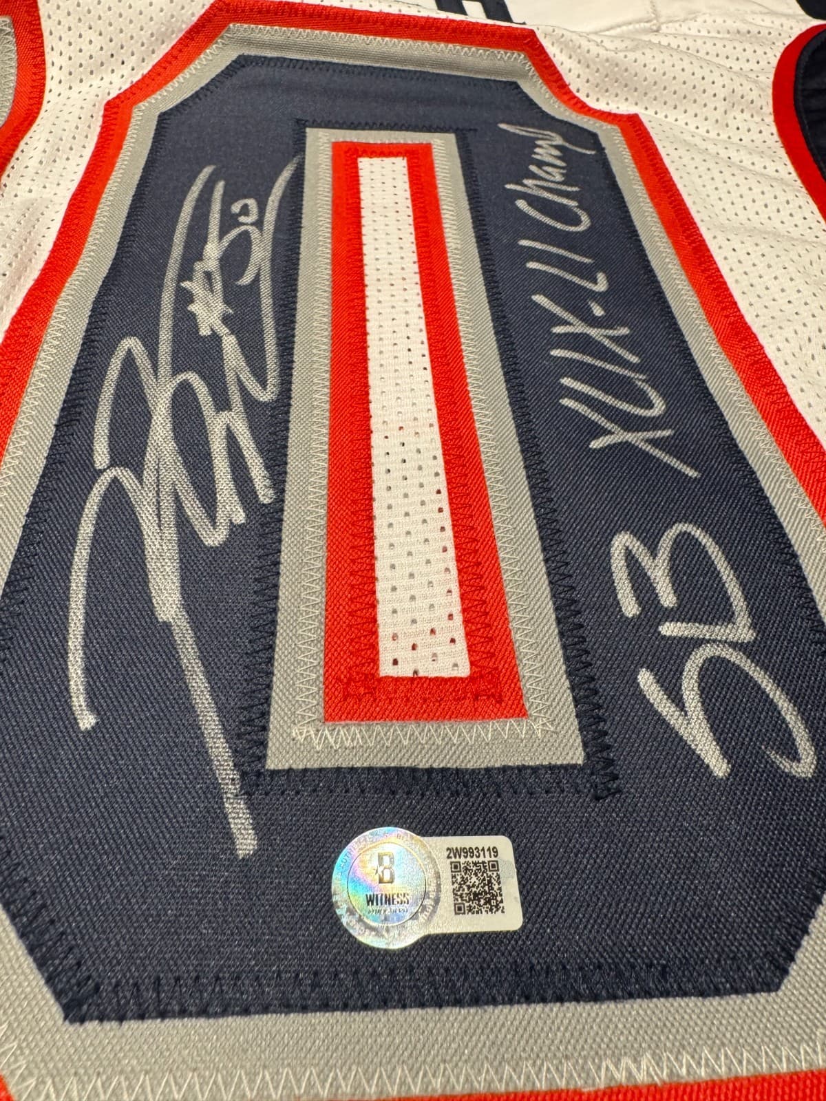 🏈Rob Ninkovich Signed New England Patriots Jersey – “SB XLIX & LI Champs” 3