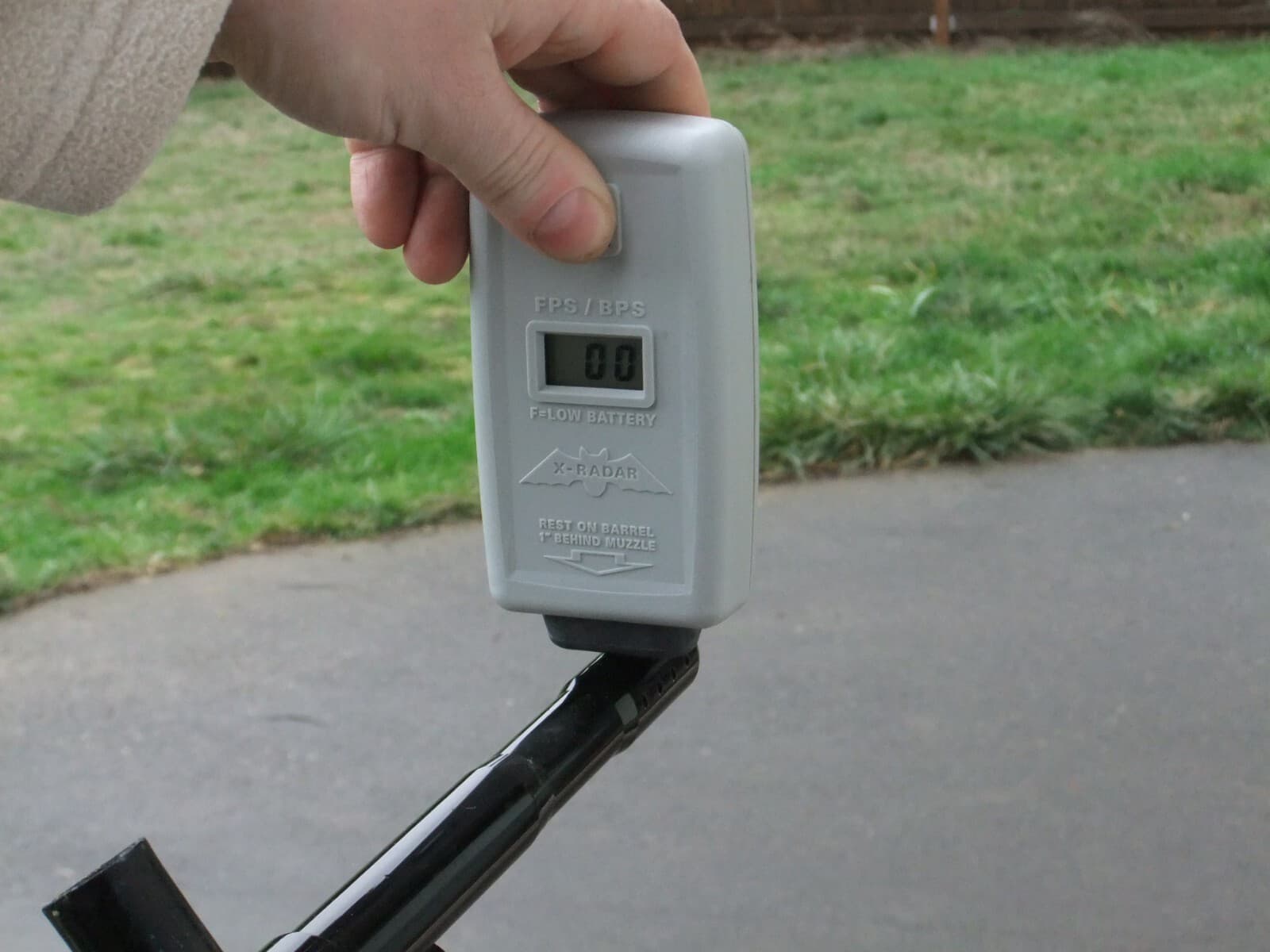 XRadar Chronograph LL Byrna Umarex X68 Salt Paintball X-Radar Chrono to 698 fps 2