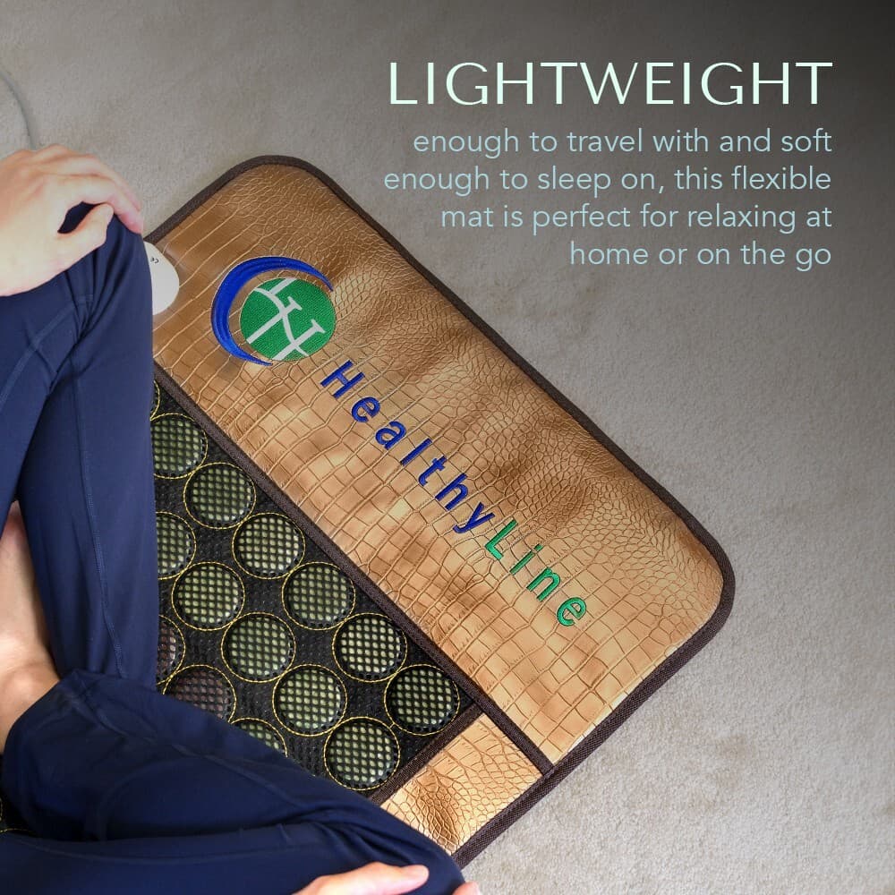HealthyLine Mesh Electric Pad Far Infrared Heated Therapy Pad for Pain 72x24 4