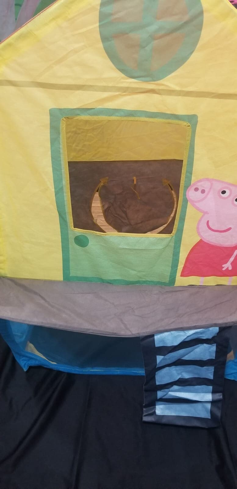 Peppa Pig Tree house Jumbo 61 Inch Kids Toddler Tent POP-UP playhouse - New! 4