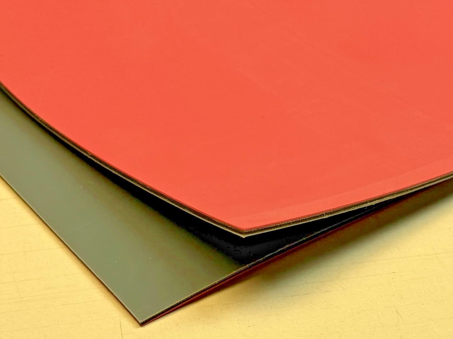 Lot/2 Nitrile face strippable stencil blankets .077" thick x 29.13" x 27.16" NEW 2