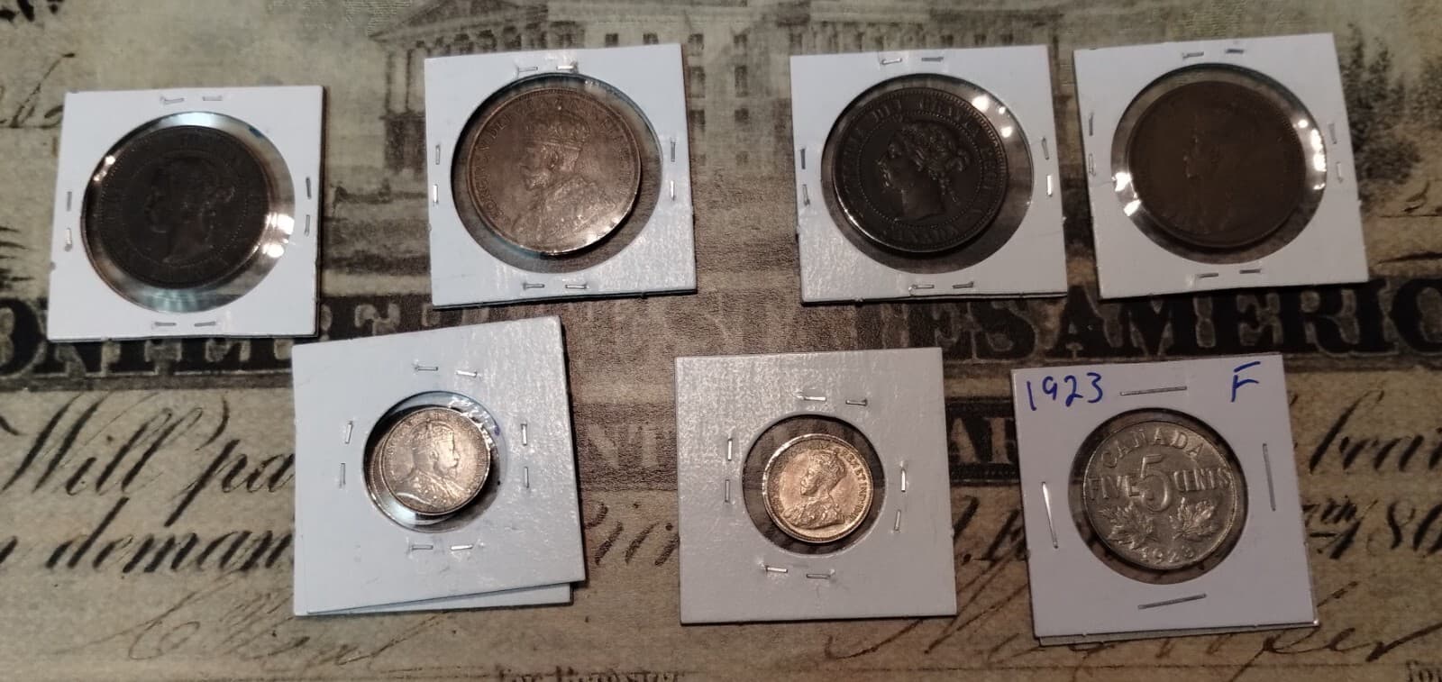 Canada estate sale  61 coin collection 1896 -1943 AU to very goog 4