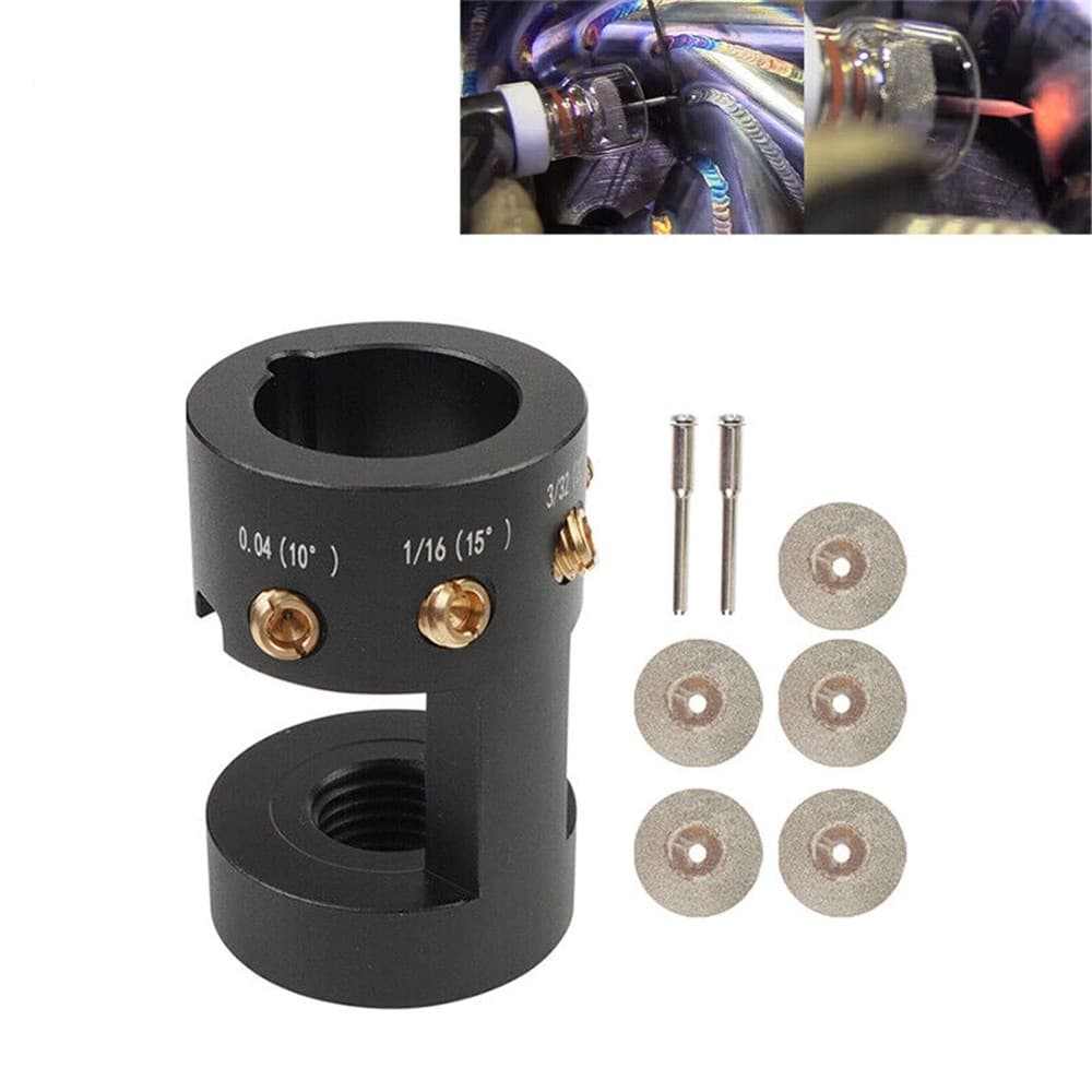 Tungsten Grinder Sharpener Multi-Angle & Offsets Head Tool TIG Welding NEW