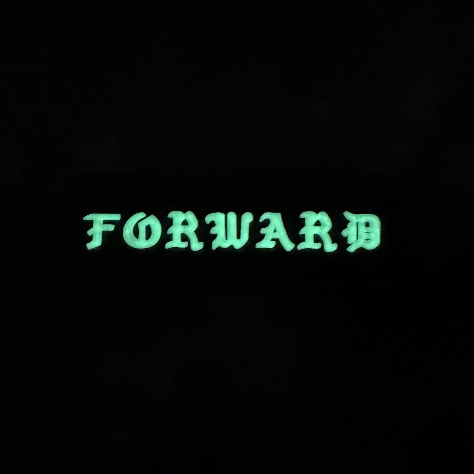 FORWARD OBSERVATIONS GROUP PVC Morale Patch w/Hook Back FOG LUMINOUS GLOWS GBRS 3