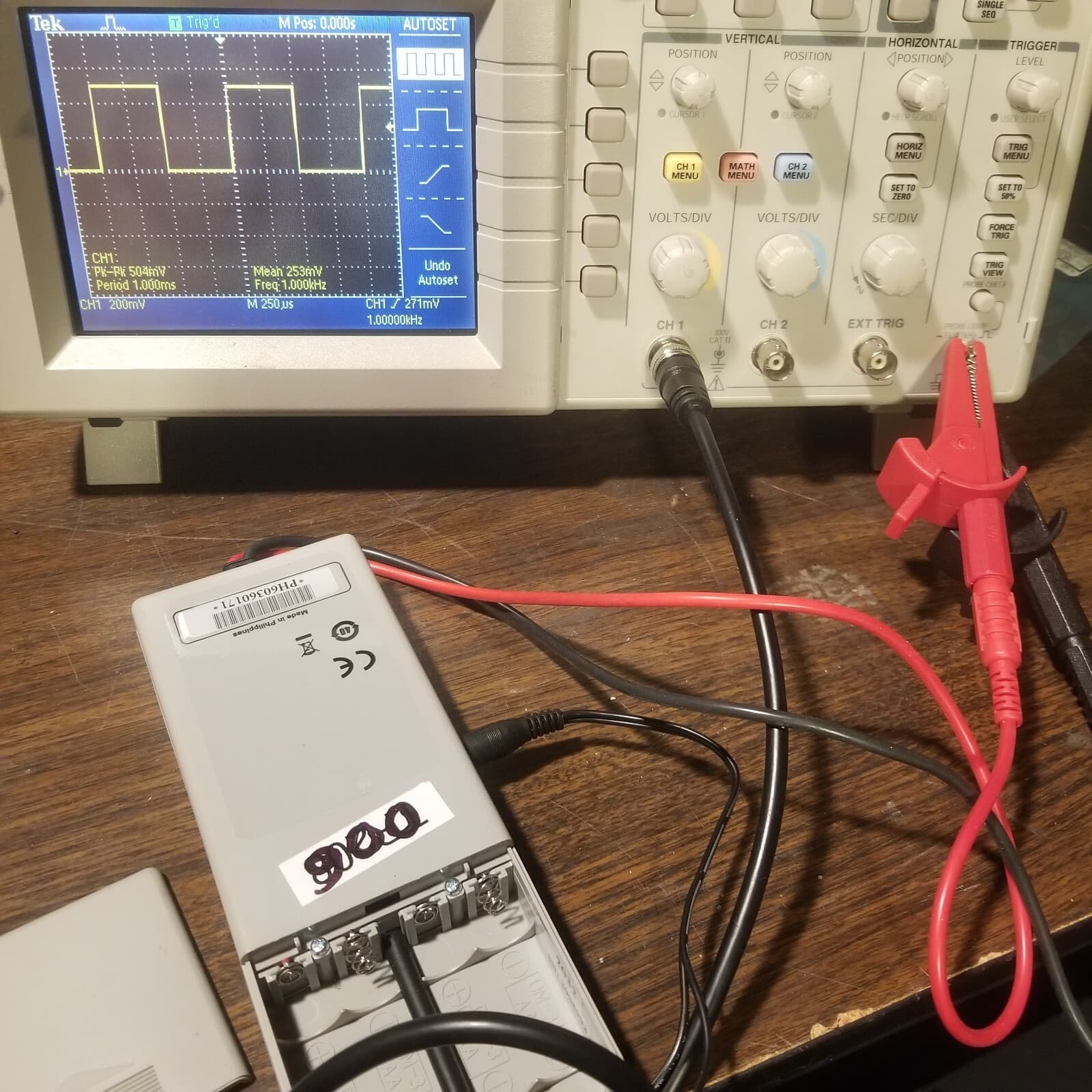 Differential High voltage Oscilloscope probe 700V, 25MHz TESTED Keysight N2791A 3