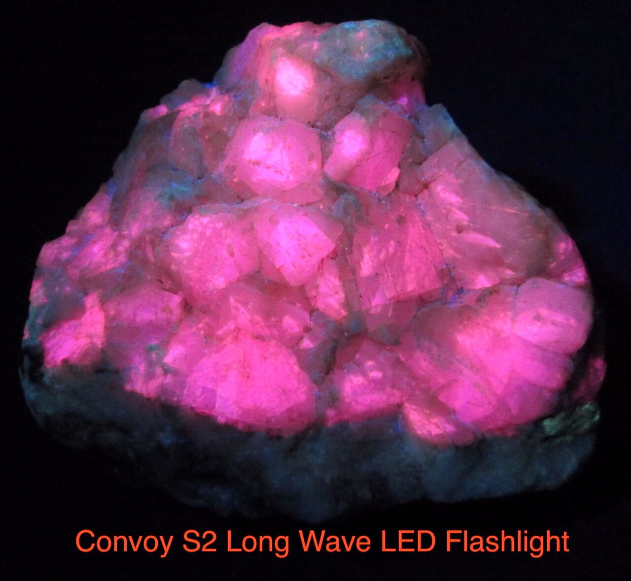 Terlingua Calcite Large  Fluorescent Mineral Terlingua, Texas 2