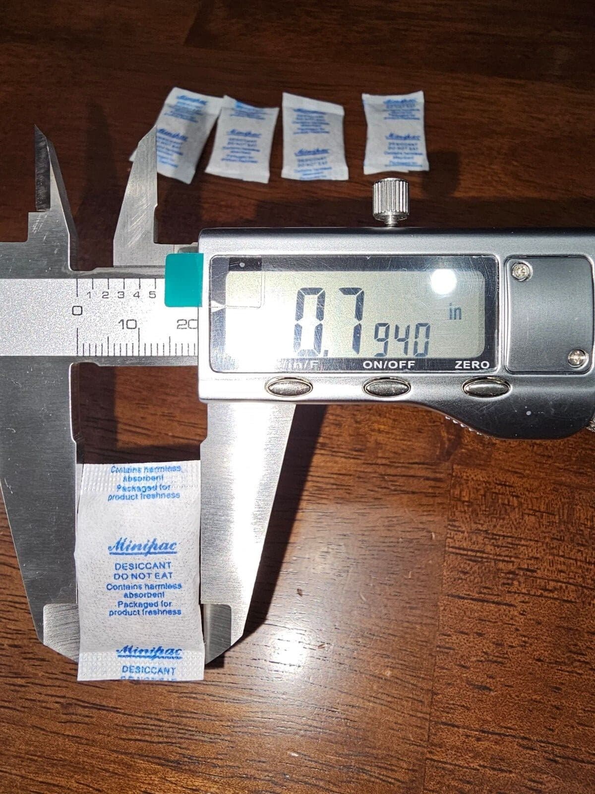 5 Packet Silica Desiccant Zero Tolerance Chris Reeve Rick Hinderer knife collect 5