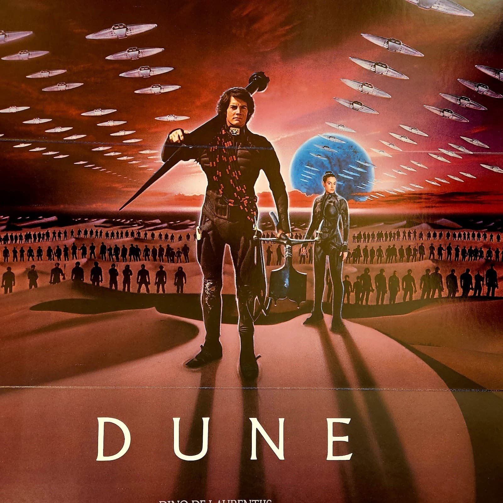 Vintage Original 1984 Dune Theater Standee Display – Rare 4