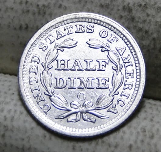 1855-O Seated Liberty Half Dime 6