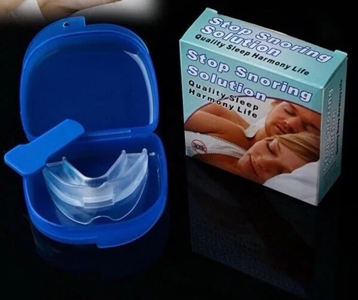 2x Stop Snoring Solution Mouthpiece Sleeping Aid Apnea Guard Anti Snore Stopper 4