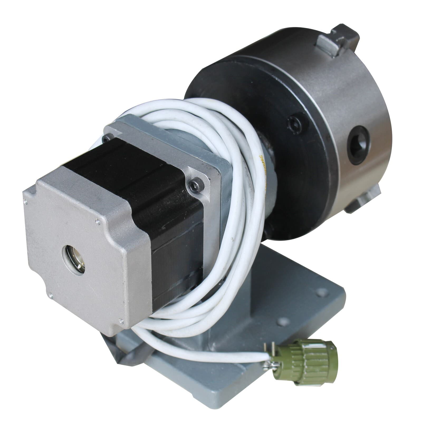 Chuck Rotation Axis for Pneumatic Marking Machine Accessories Nema34 Stepper Mot 5
