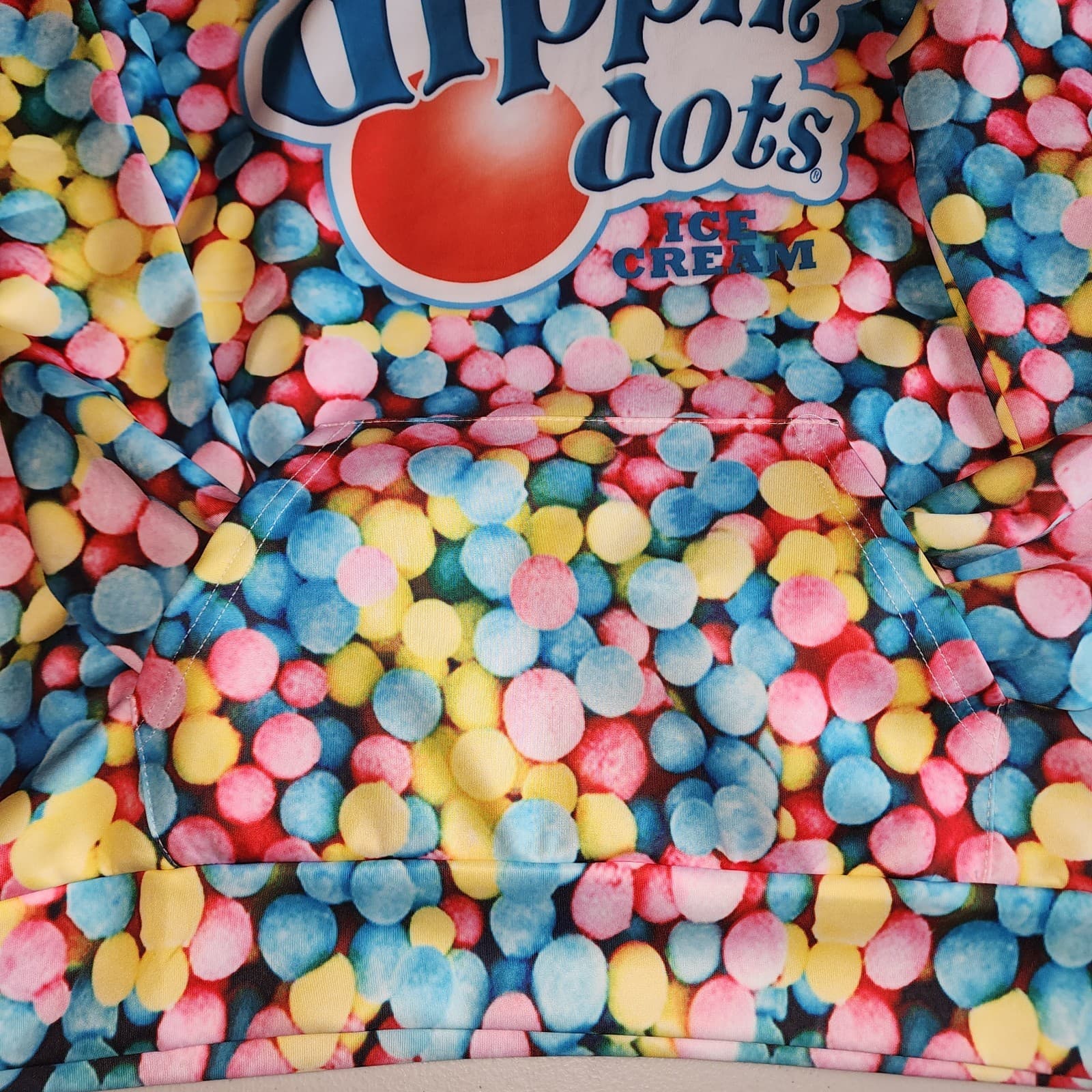 Retro Dippin' Dots Logo Graphic Hoodie - Ice Cream Lovers Youth's Hoodie 4