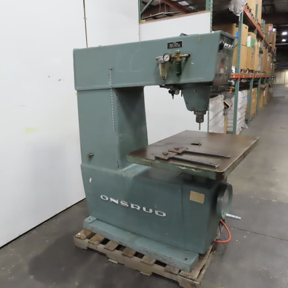 Onsrud W-1124 24" Throat Over Arm Pin Horn Router 230V 3Ph 7.5HP Tested 4