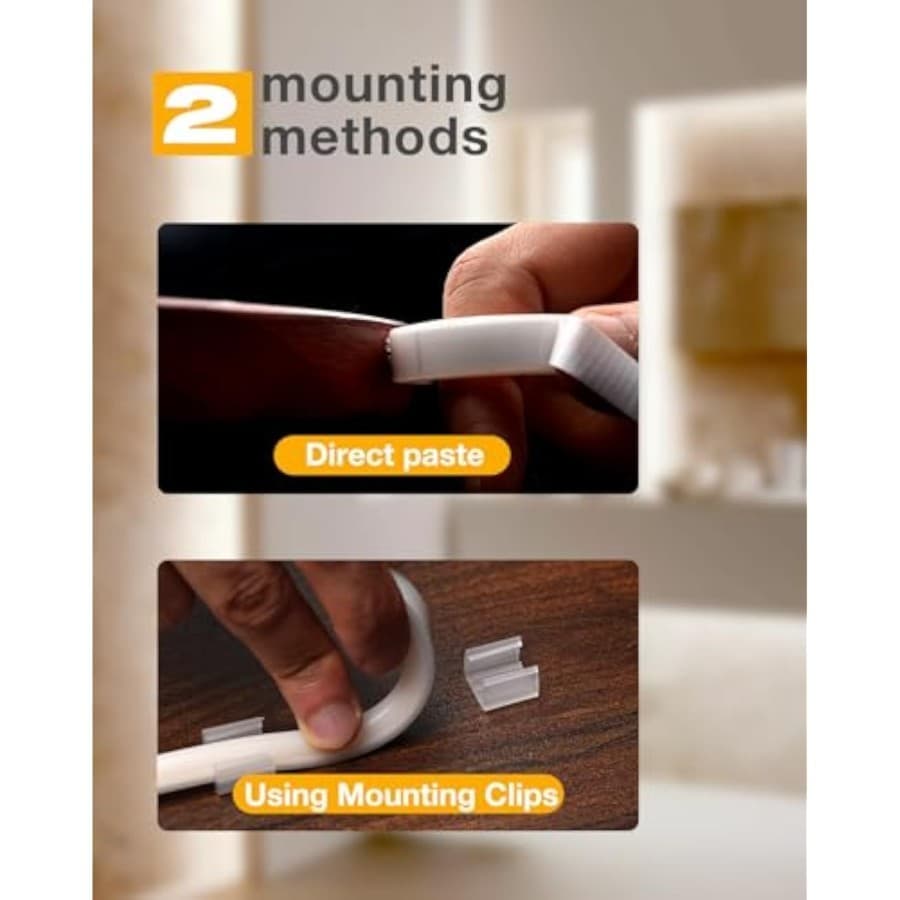 COB LED Strip Lights 110V - 40m/131ft Waterproof Silicone Rope Light w 6