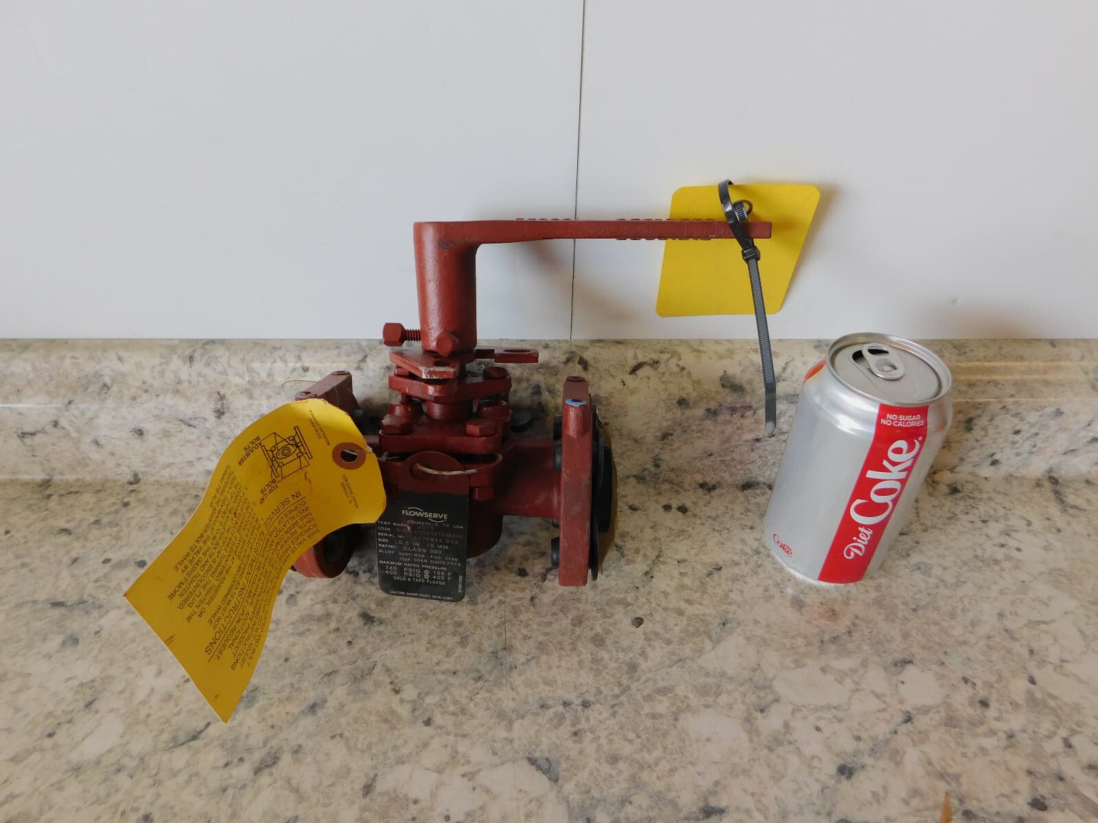 NEW FlowServe Durco G431 Sleeveline Plug Valve 1/2" Class 300# WCB Steel