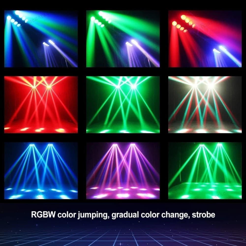 8 LED Spider Moving Head LED Stage Lighting Beam DJ Light DMX Disco Party Show 5