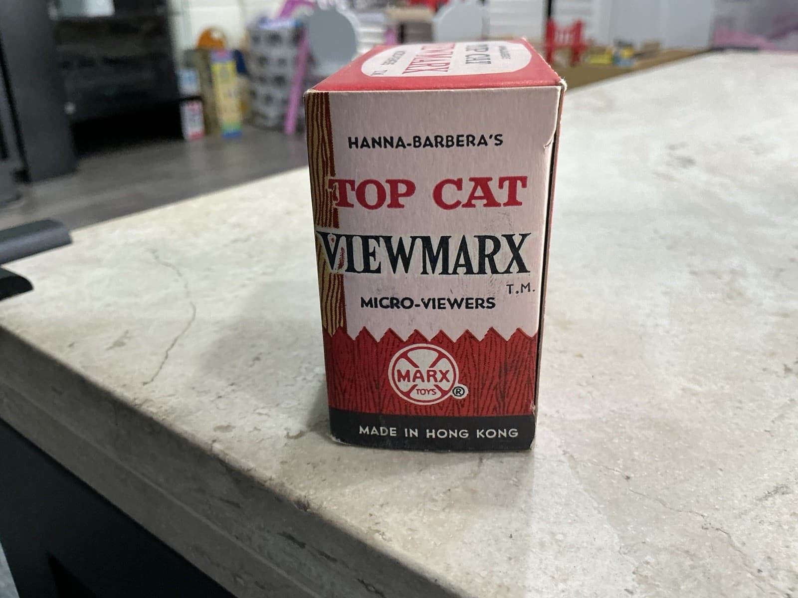 1962 MARX TOP CAT VIEWMARX MICRO-VIEWER HANNA BARBERA HONG KONG MINT IN BOX 4