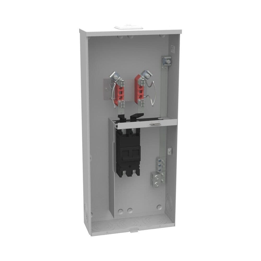 Milbank U3990-XL-200 1-Phase 200 Amp Ringless Meter Socket with No Bypass 2