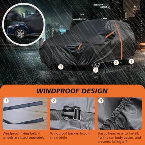 Car Covers for Automobiles All Weather Waterproof, Cover for Lexus  4