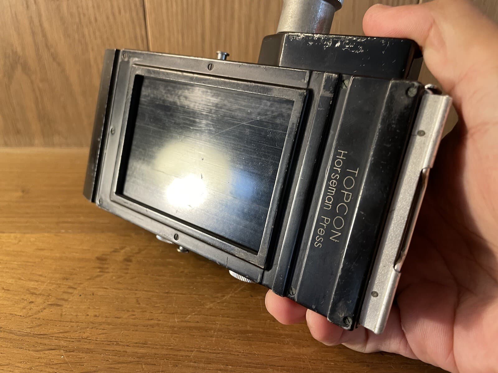 *Exc+5* Topcon Horseman 8 Exp 6x9 Film Back for Press Series From Japan #P7-33F 5