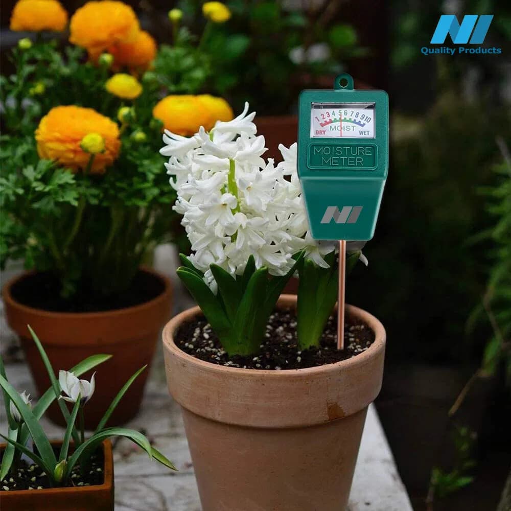 Moisture Meter, Plant Soil Moisture Meter Indoor & Outdoor, Hygrometer Moisture 6