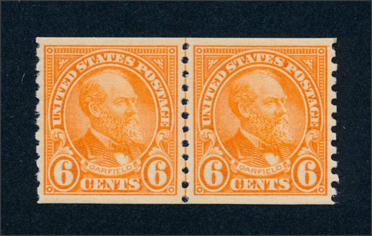 drbobstamps US Scott #723 Mint NH Line Pair Stamps Cat $82