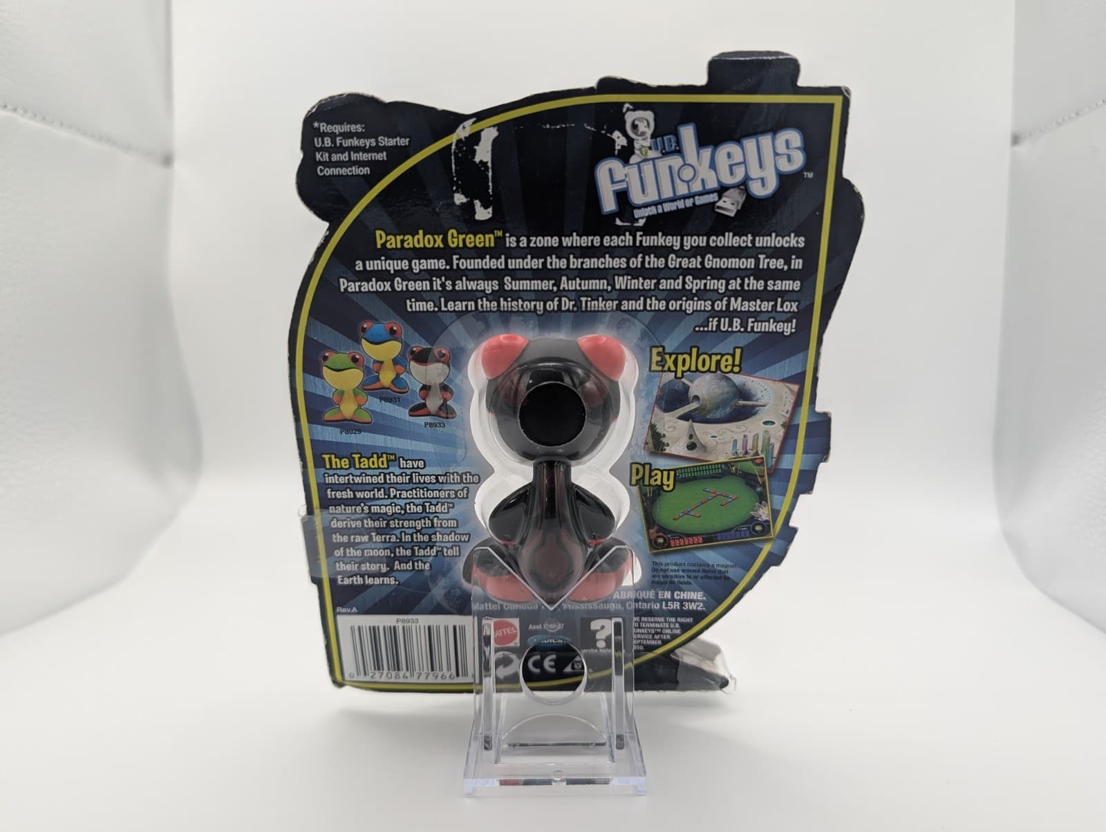 U.B. Funkeys Tadd Paradox Green New Sealed - Some Packaging Wear 3