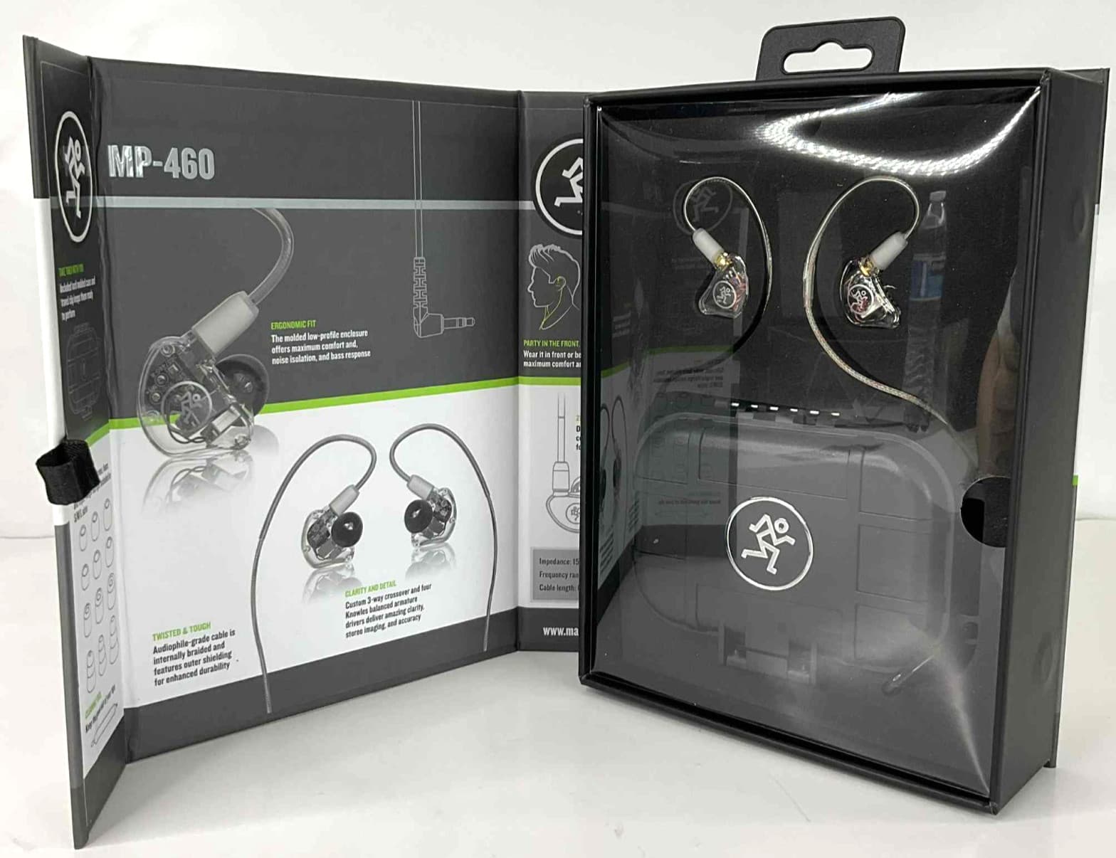 Mackie MP-460 Professional In-Ear Monitors Quad Balanced Armature 4