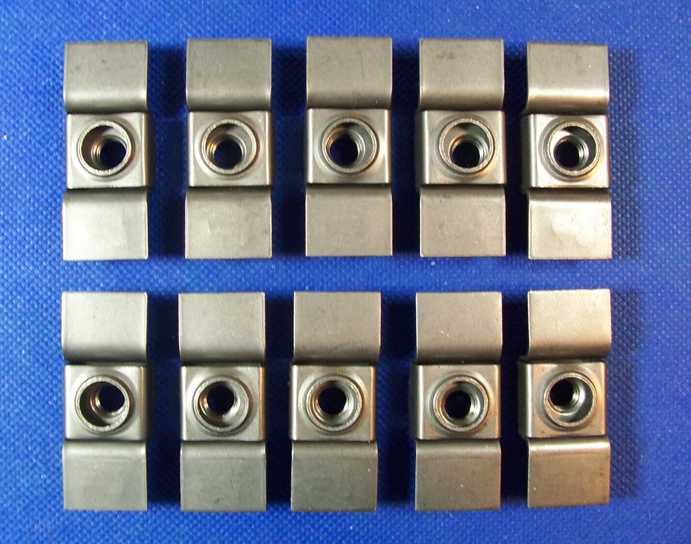 5/16-18 Weld In Steel Retainer Floating Cage Nut 51618 Ford Chevy Mopar Hot Rod  2