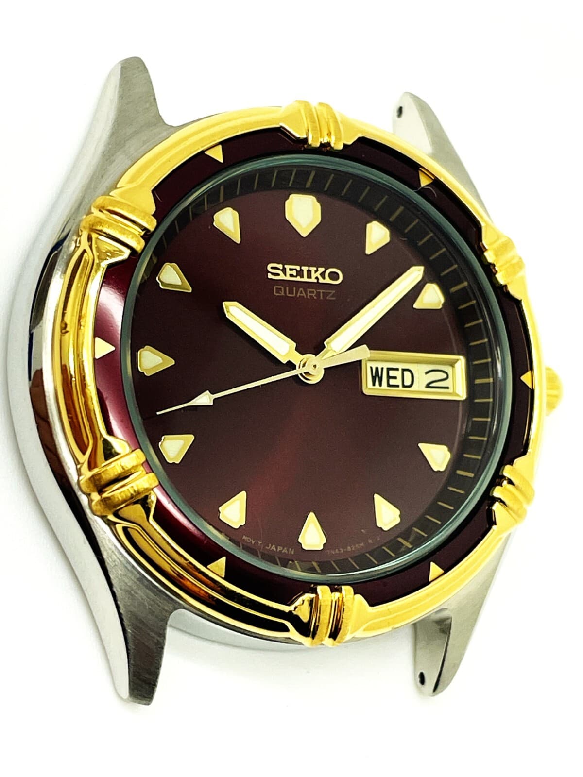 WATCH PARTS SEIKO MEN'S 7N43-6171 QUARTZ 100M ANALOG WATCH CASE SGF418