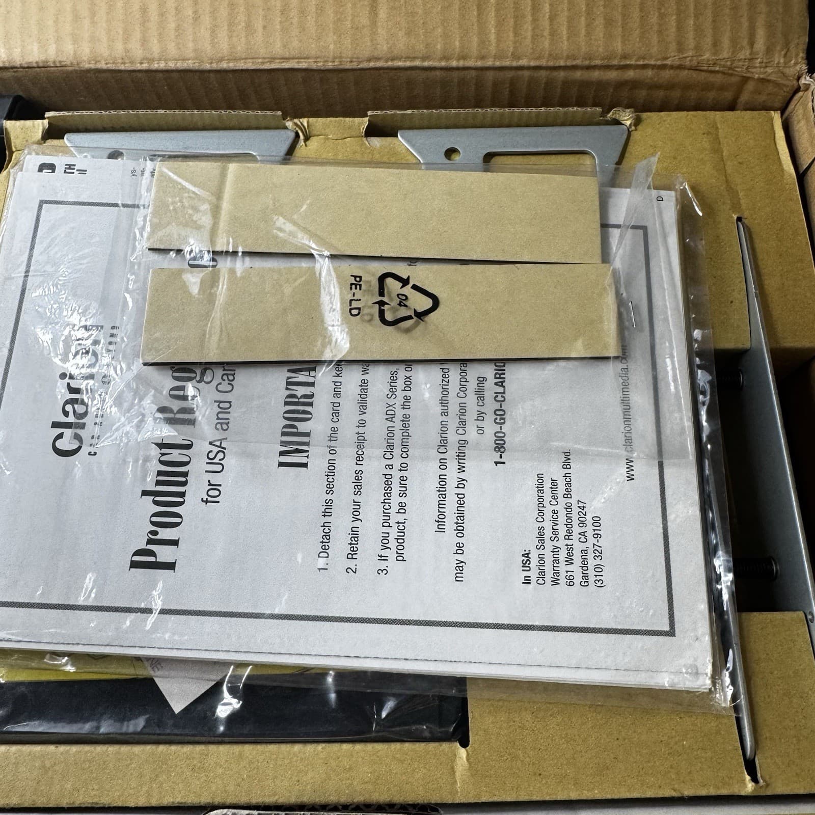 Clarion CDC655Tz 6-CD Changer Magazine NEW - Open box - SEALED contents 2