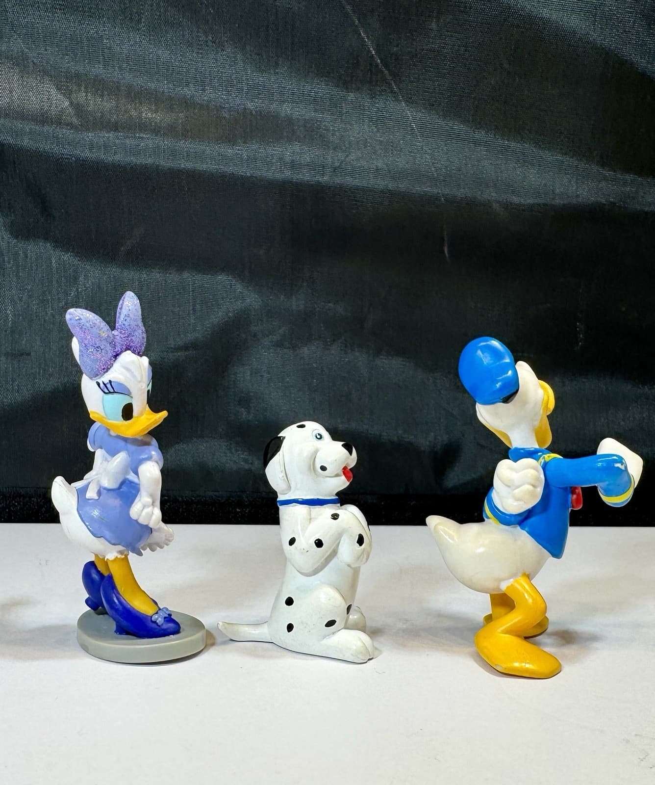 Disney PVC Figures Lot of 3: Donald Duck Daisy Duck & Dalmatian Dog 4