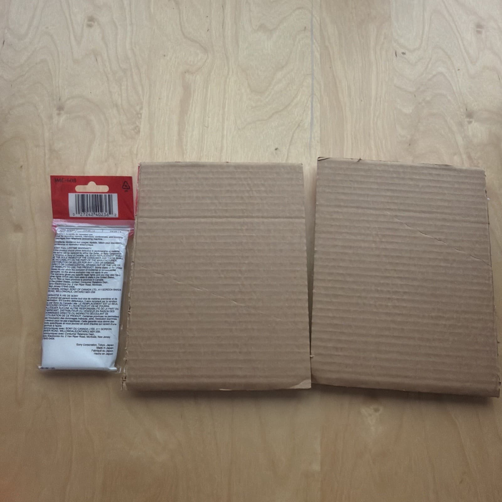 LOT (15) SONY MC60 BLANK MICRO CASSETTE TAPES BRAND NEW FACTORY SEALED 5