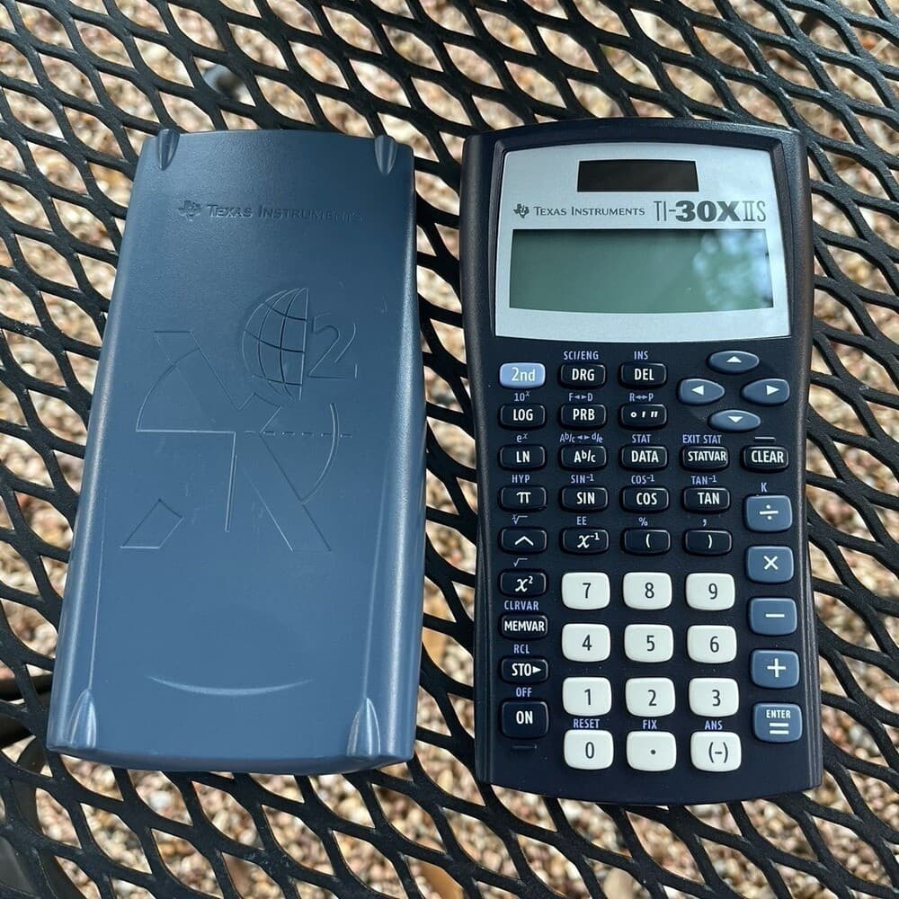 Texas Instruments TI-30X IIS 2-Line Scientific Calculator Blue 3