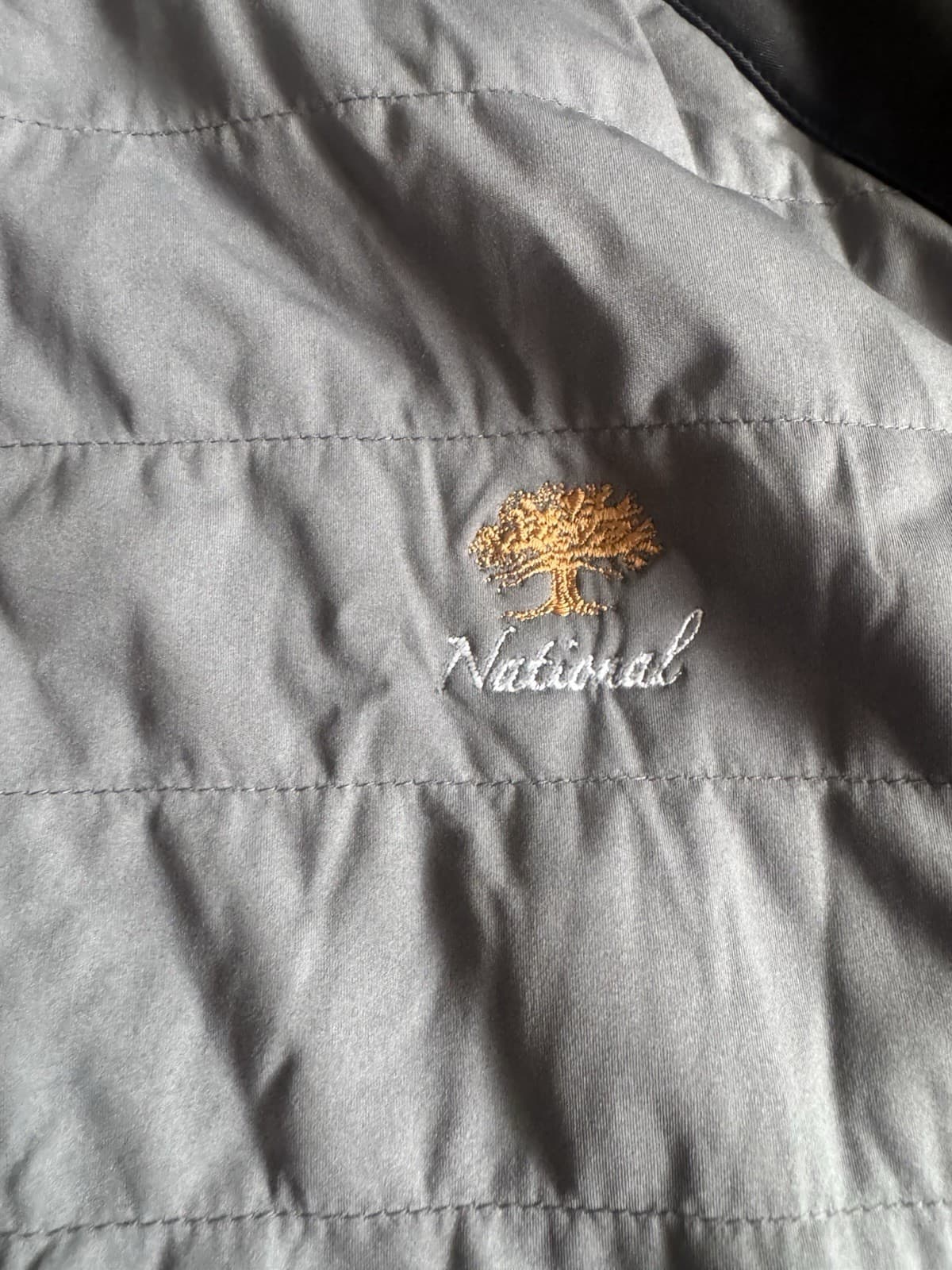 Peter Millar Hyperlight Merge Hybrid Golf Jacket Men's XL Full Zip Gray National 2