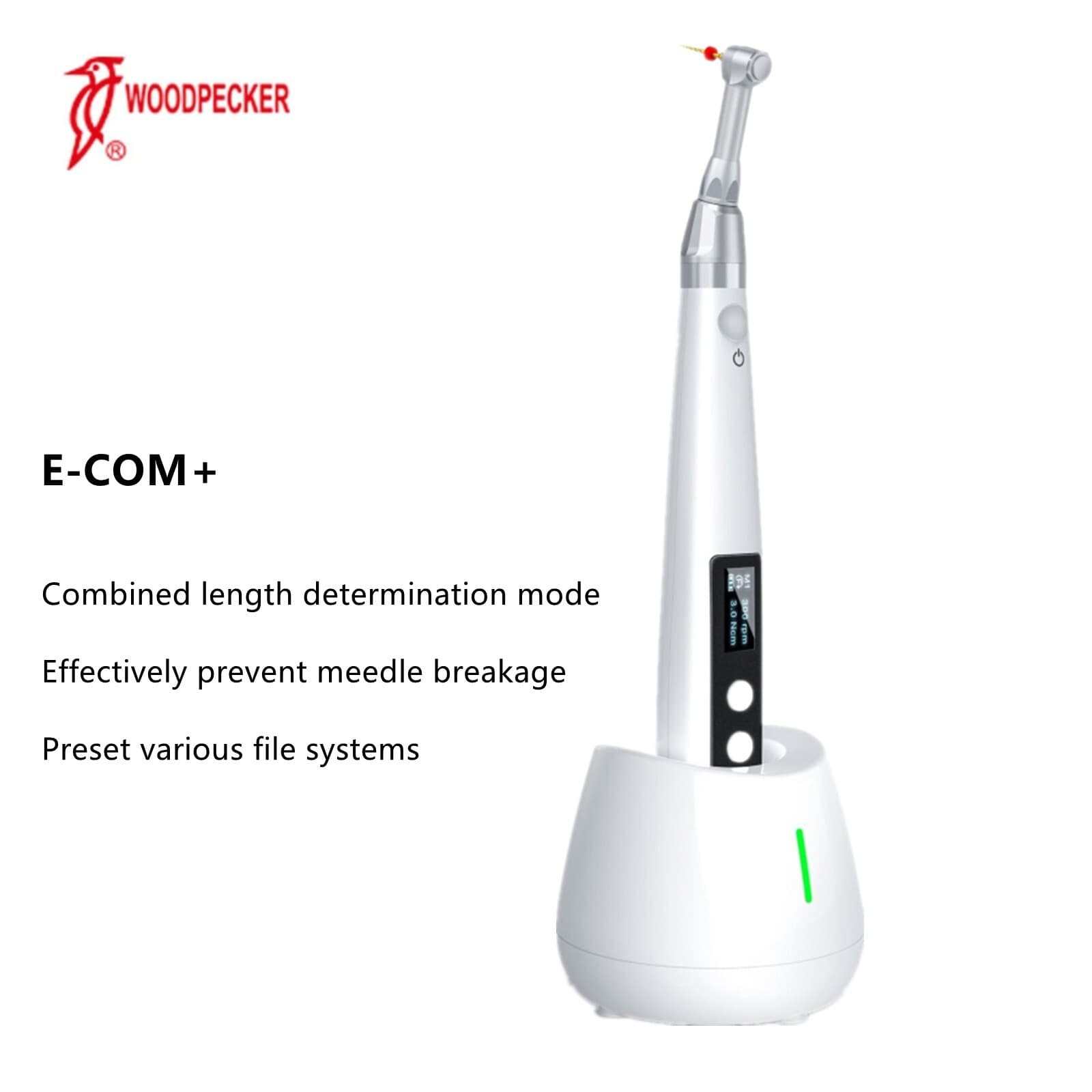 Woodpecker Dental Endo Motor Root Canal Contra Angle Handpiece, Reciprocating