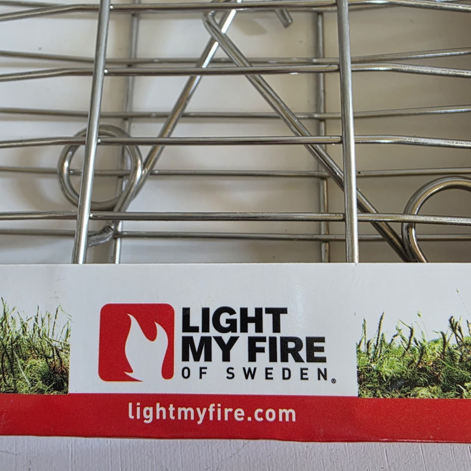 Light My Fire Grill GrandPa's FireGrill Sweden Stainless Steel Camping/Grilling 4