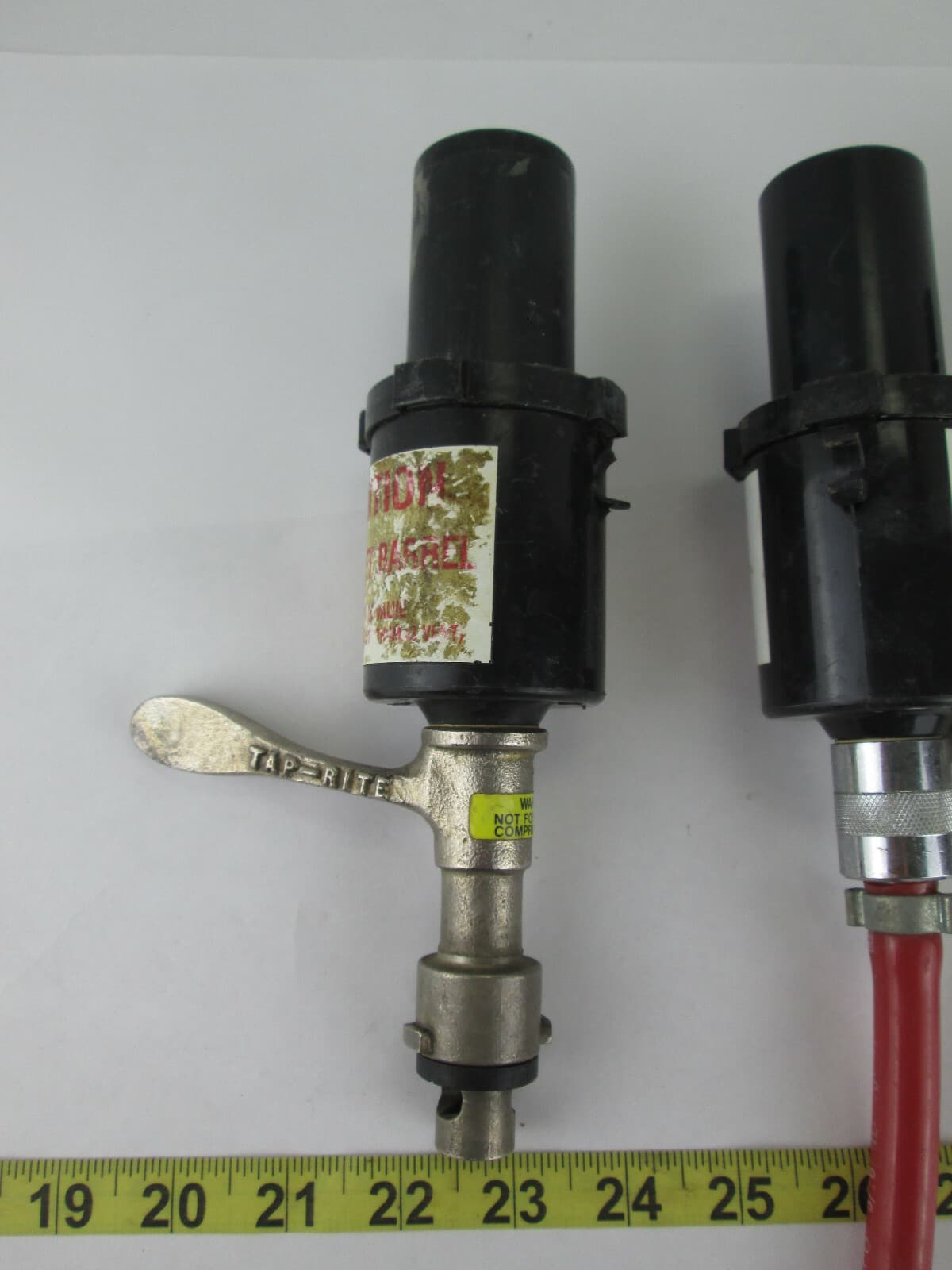 Lot of 3 Tap-Rite Keg Tap Pumps Beer Brew Alcohol Draft Ale IPA Coupler SKUJ 2