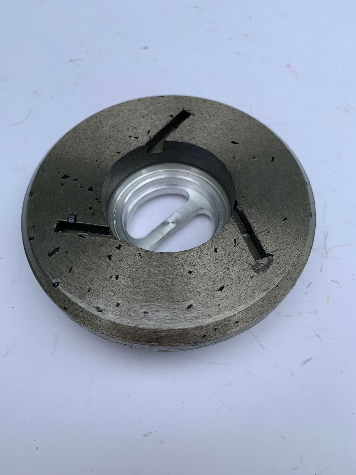 Granite marble engineered stone countertop polishing tools 4" snail-lock 5-step 5