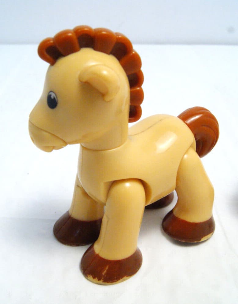 Fisher Price Click Clack Animals: Sheep, Cow, Pony/Horse Posable Toys READ 5