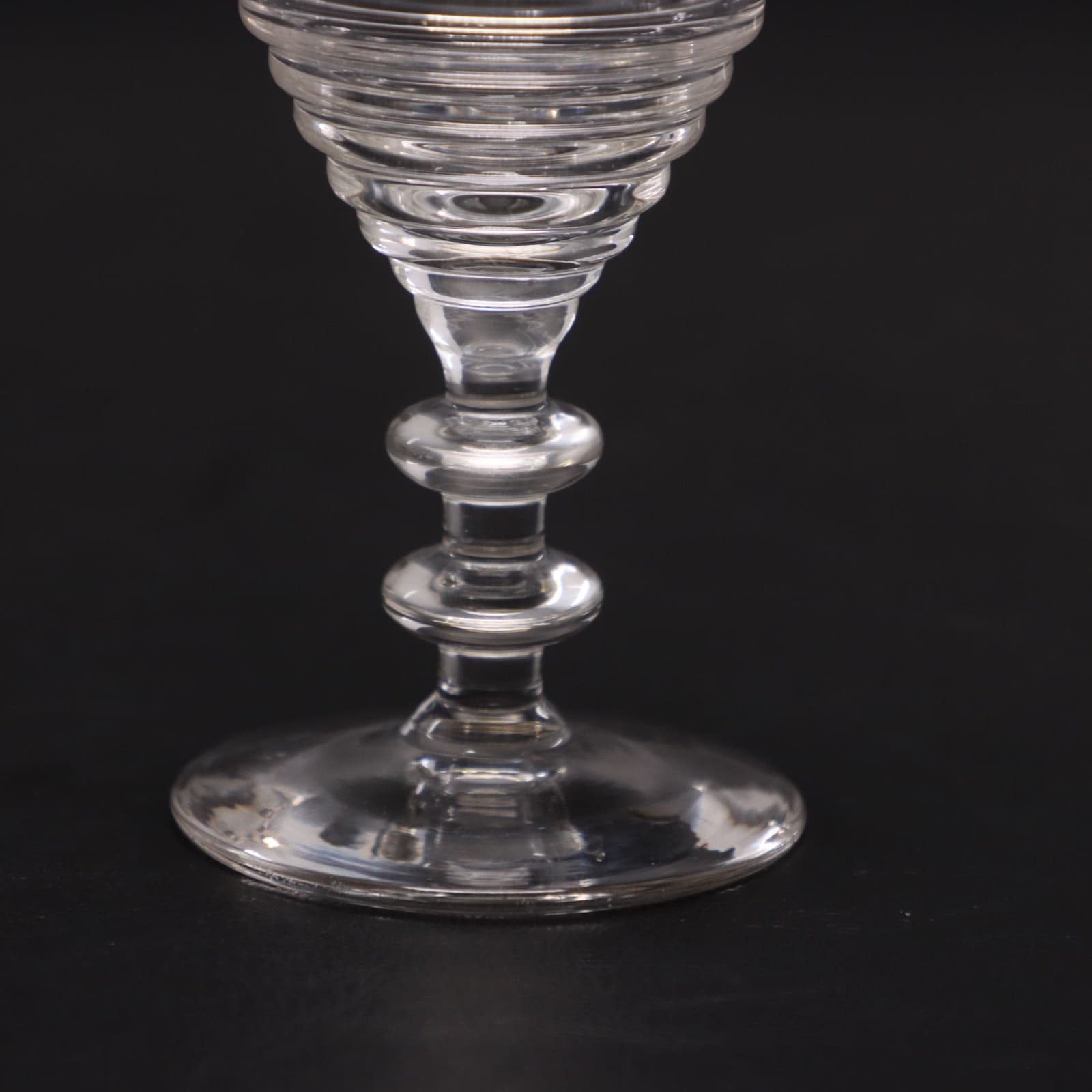 Bryce 575-5 Liquor Cocktail Glass Stem 575 Criss Cross Cut Bowl Vintage 3