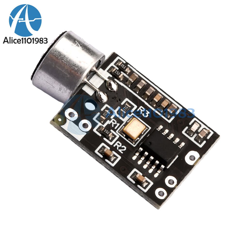 Wireless Microphone MIC FM 10dBm transmitter module support Dual-channel Stereo 6