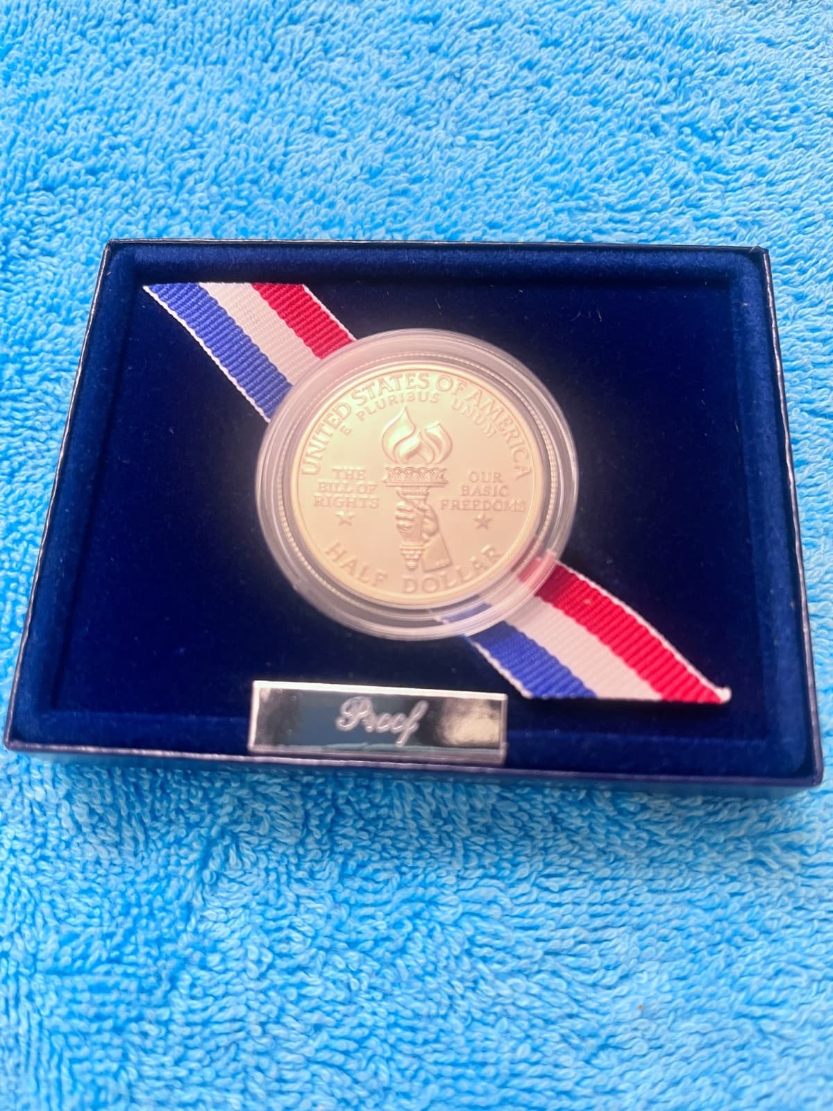 🔥Silver Coin 1993-S Bill of Rights Silver 1/2 Dollar Proof Silver Coins Mint 🔥 3