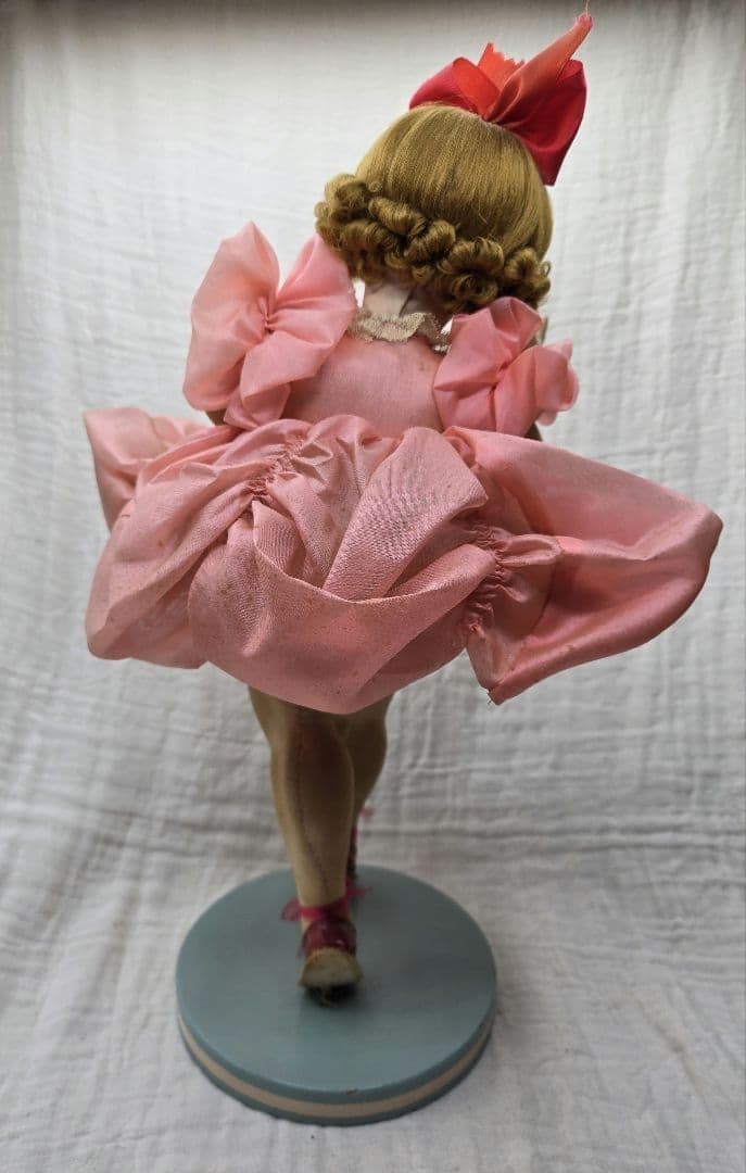 Vintage Mitsukoshi Japanese Doll, Chubby Legs, Pose Doll, Antique Showa Era 4