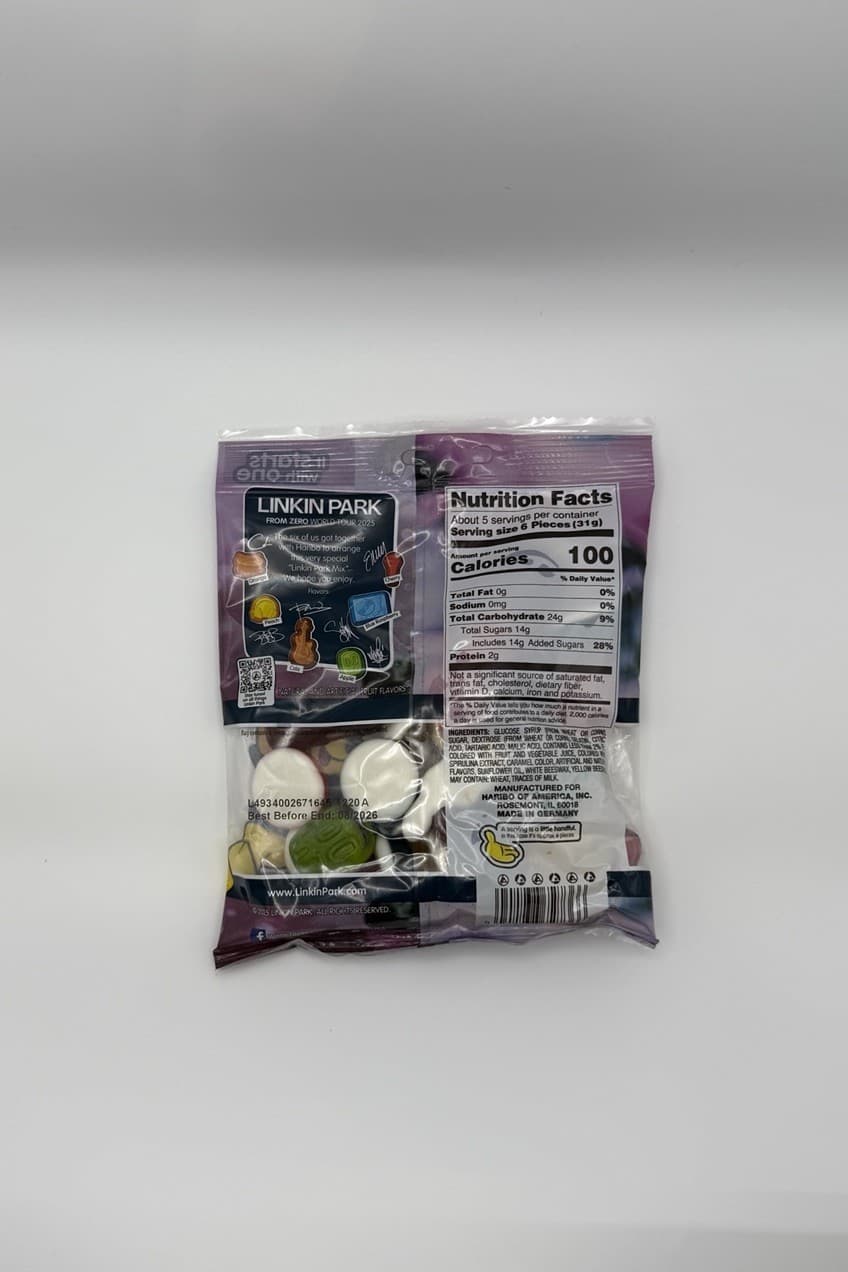 Haribo LINKIN PARK Gummi Candy-From Zero Tour Limited Edition **With Merch Bag** 3