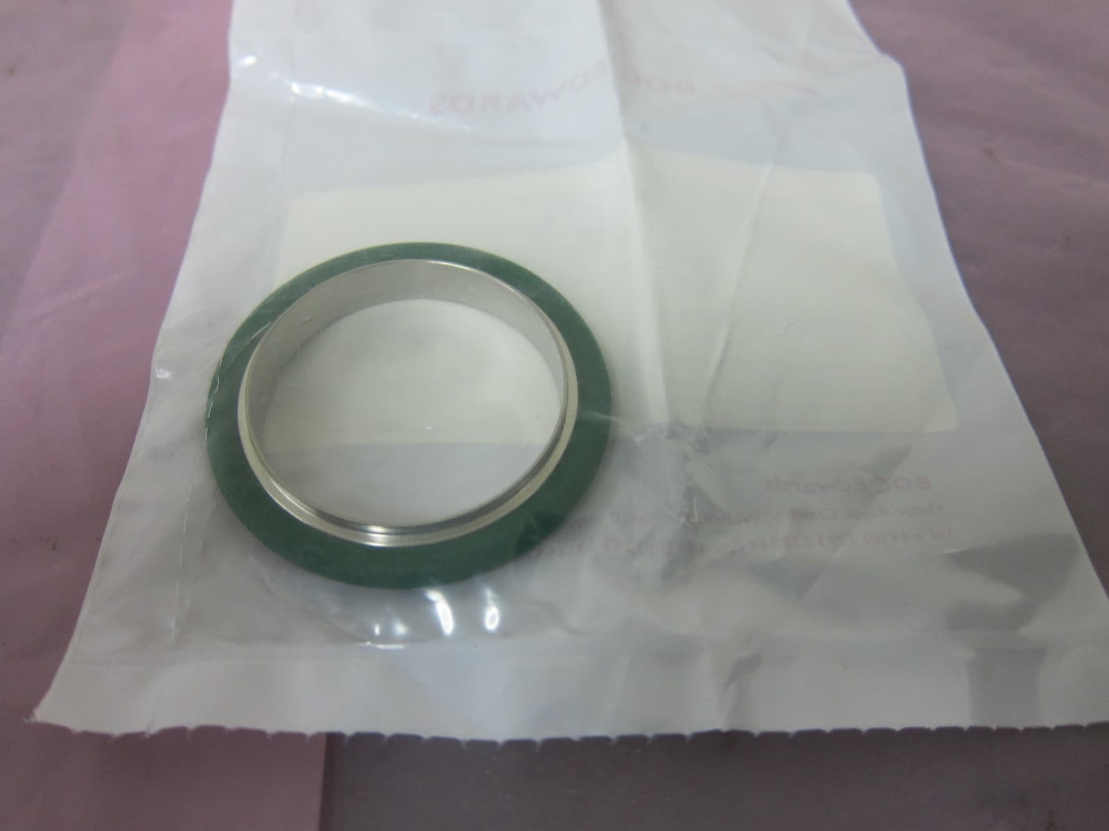 2 AMAT 3700-01624 Seal CTR, Ring Assembly, NW40, Oring SST 405895 3