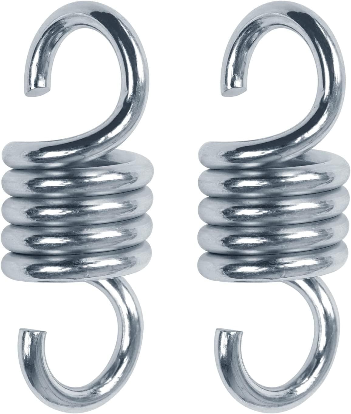 2 Pcs Heavy Duty Spring Hammock Chair Spring Porch Swing Springs Hook Suspension