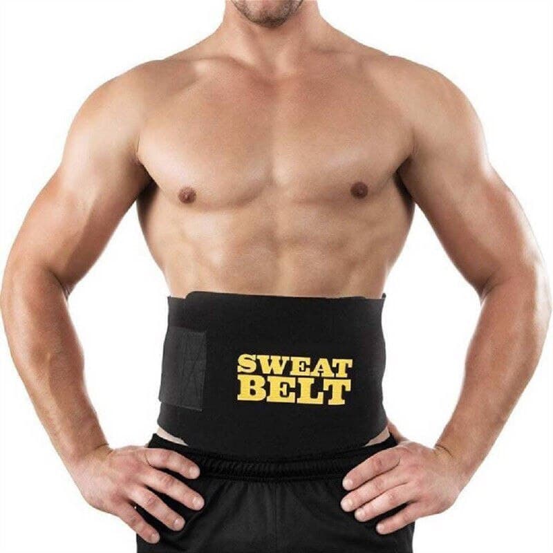 Waist Trimmer Exercise Wrap Belt Burn Fat Weight Loss Body Shaper BT1 2